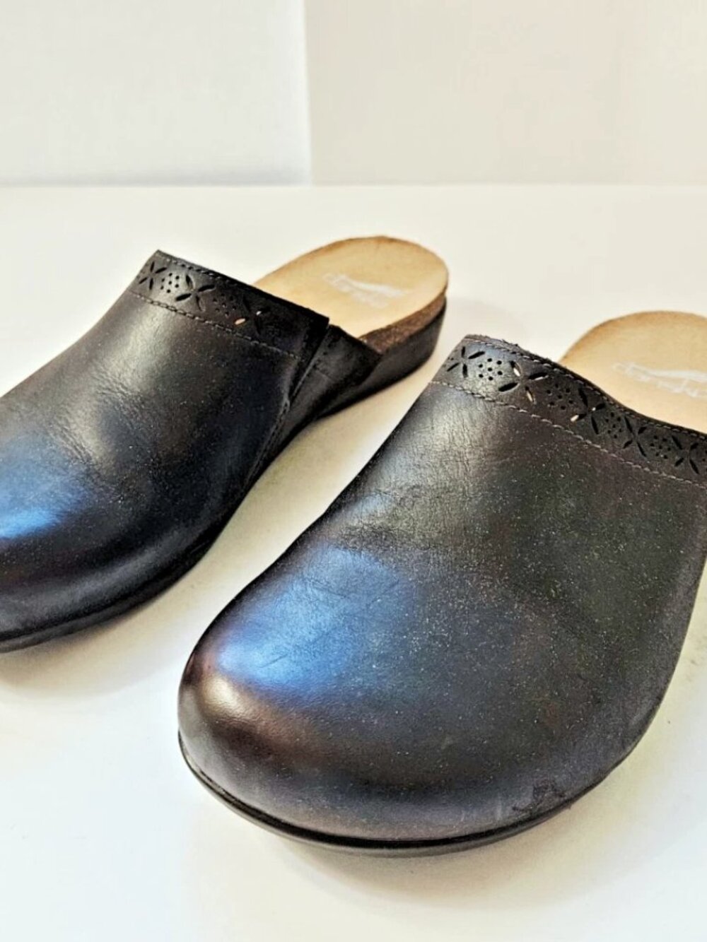 Dansko Robbie Mule Size EU 38 US 8 Womens Brown Leather Comfort Slip-On Clog